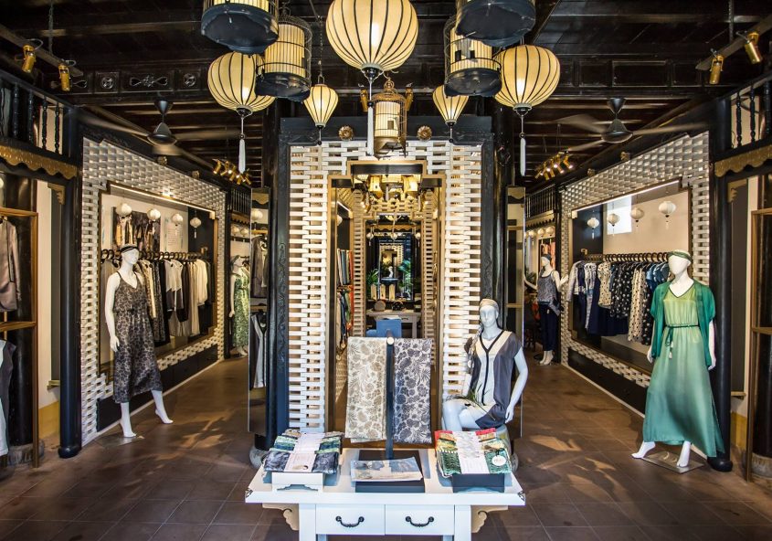 a store using lighting as retail strategy to attract more customers